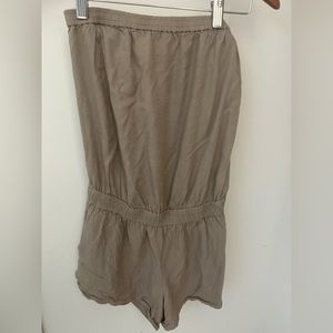 Azure skies short romper